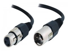 Kabel / 1 m PRO-Audio XLR Male TO FeMale