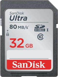 Ultra SDHC 32GB 80MB/s UHS-I