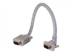 Kabel / 1 m  HD15 m/M VGA/SXGA W/90 DEG 