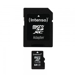Micro SD Card 64GB Class 10 SDXC inkl. SD Adapter