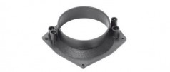 Lautsprecherringe FIAT Punto bis 1999, hinten, 130 mm